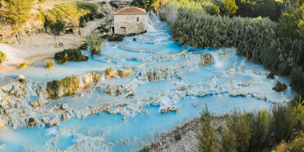 saturnia hot springs