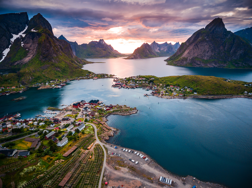 The Lofoten Islands in Norway