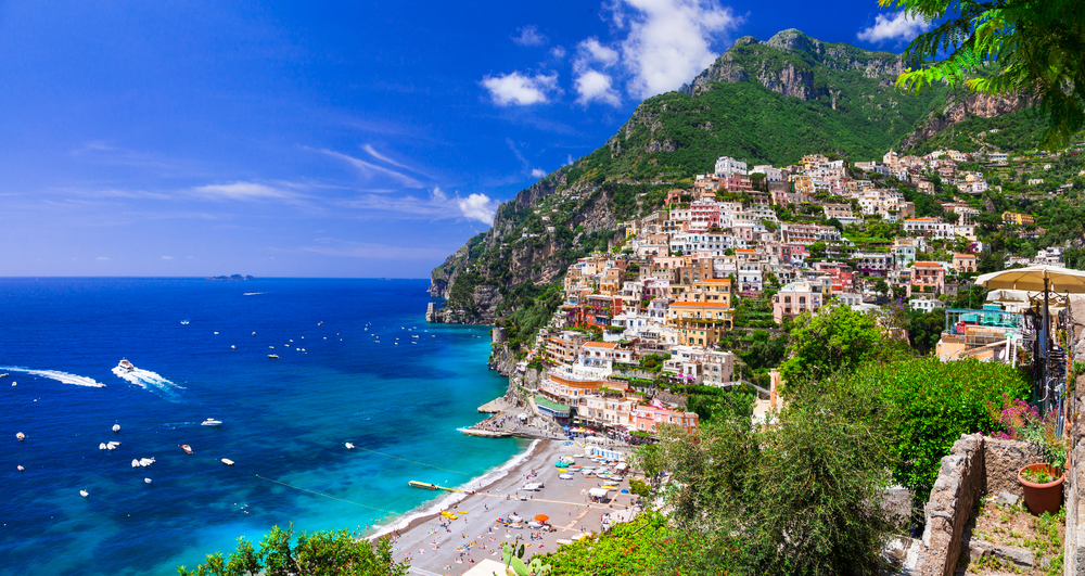 The Amalfi Coast in Italy