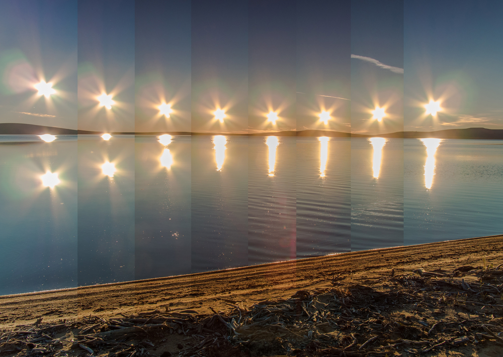 The Midnight Sun phenomenon that can be seen in Norway